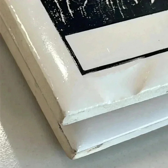 Vintage Currier & Ives Ceramic Trivets Set of 3 Black White 6x6 Tiles Scenes - Picture 9 of 10